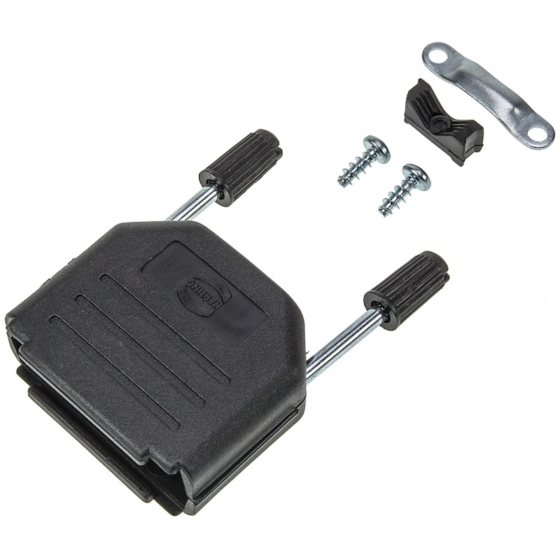 5 pcs - Harting Thermoplastic D Sub Backshell, 15 Way