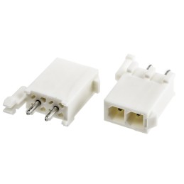 20 pcs - 1-770166-0 TE Connectivity Mini-Universal MATE-N-LOK Series Straight Through Hole PCB Header, 2 Contact(s), 4.14mm Pitc