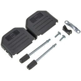 5 pcs - Harting Thermoplastic D Sub Backshell, 15 Way