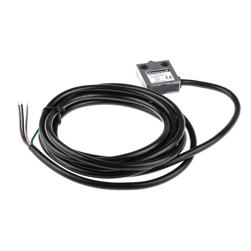 1 pcs - Honeywell 14CE Series Plunger Limit Switch, NO/NC, IP66, SPDT, Die Cast Zinc Housing, 240V ac Max, 5A Max