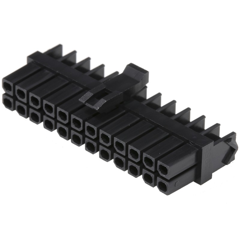 20 pcs - 172952-2401 Molex Connector Housing, 2 Row