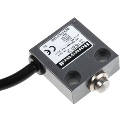 1 pcs - Honeywell 14CE Series Plunger Limit Switch, NO/NC, IP66, SPDT, Die Cast Zinc Housing, 240V ac Max, 5A Max