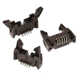 20 pcs - 61201022921 Wurth Elektronik WR-BHD Series Right Angle Through Hole PCB Header, 10 Contact(s), 2.54mm Pitch, 2 Row(s), 