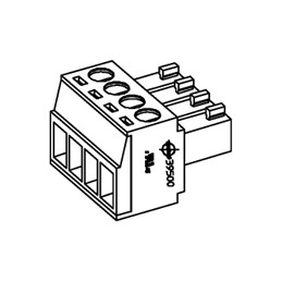 20 pcs - 39500-0003 Molex 3.5mm Pitch 3 Way Horizontal Pluggable Terminal Block, Plug, Cable Mount, Screw Termination