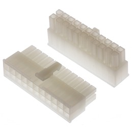 20 pcs - 39-01-2220 Molex, Mini-Fit Jr Female Connector Housing, 4.2mm Pitch, 22 Way, 2 Row