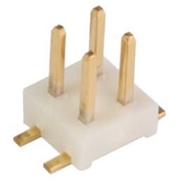 20 pcs - A3-4PA-2SV(71) Hirose A3 Series Straight Surface Mount Pin Header, 4 Contact(s), 2.0mm Pitch, 2 Row(s), Unshrouded