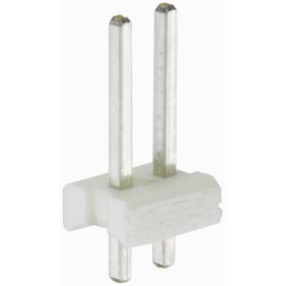 20 pcs - 1-640383-2 TE Connectivity MTA-156 Series Straight Through Hole Pin Header, 12 Contact(s), 3.96mm Pitch, 1 Row(s), Unsh