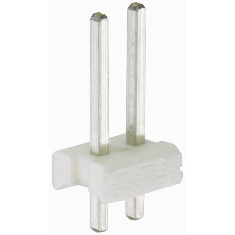 20 pcs - 1-640383-2 TE Connectivity MTA-156 Series Straight Through Hole Pin Header, 12 Contact(s), 3.96mm Pitch, 1 Row(s), Unsh