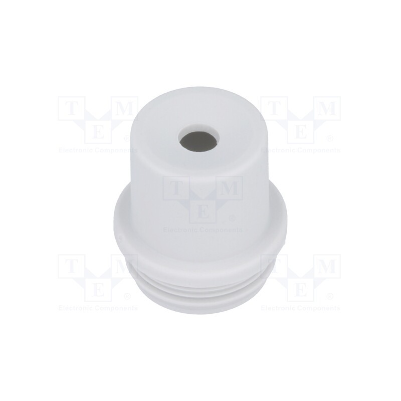 50 pcs : 23041601 - Grommet, elastomer thermoplastic TPE, grey, -35÷60°C, UL94HB
