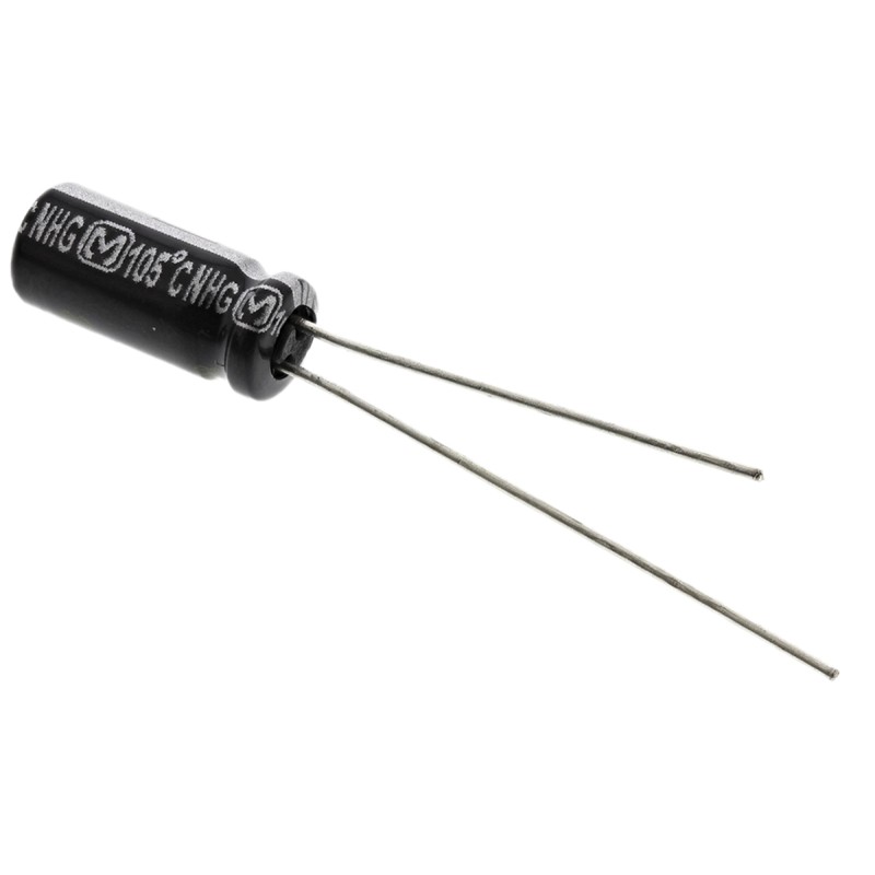 200 pcs - ECA1CHG101 Panasonic 100μF Aluminium Electrolytic Capacitor 16V dc, Radial, Through Hole - ECA1CHG101