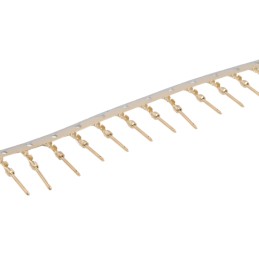 100 pcs - 66507-3 TE Connectivity, AMPLIMITE HDP-20 Series, size 20 Male Crimp D-sub Connector Contact, Gold over Nickel Pin, 28