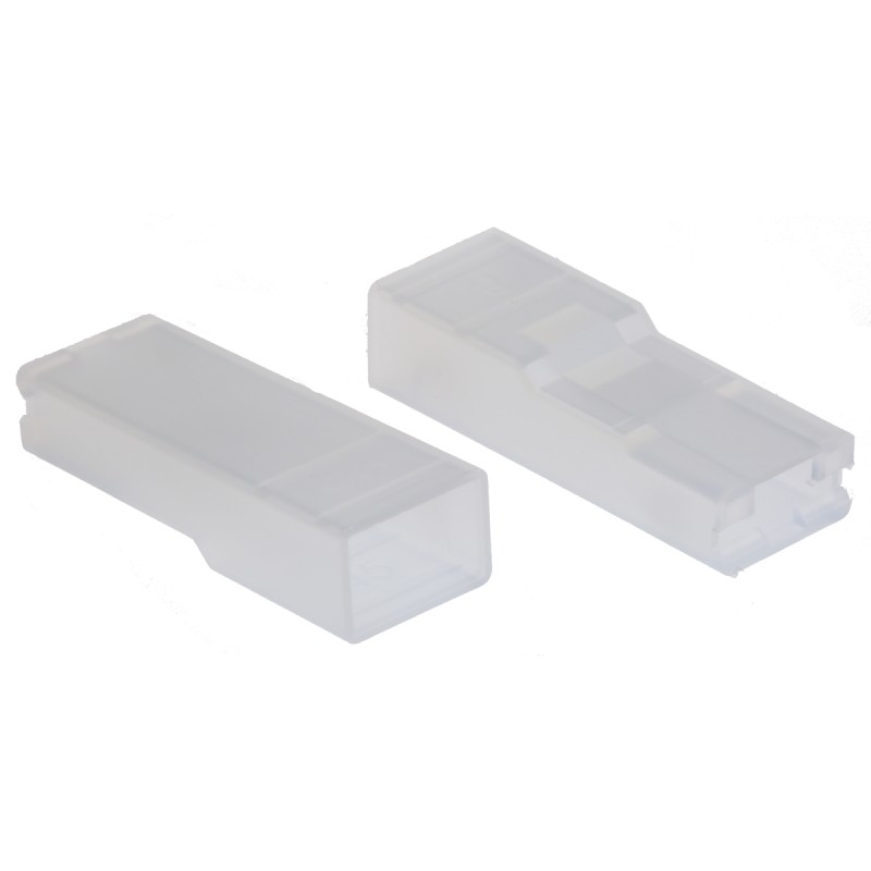 500 pcs - 01022-250 JST Crimp Terminal Housing, Natural