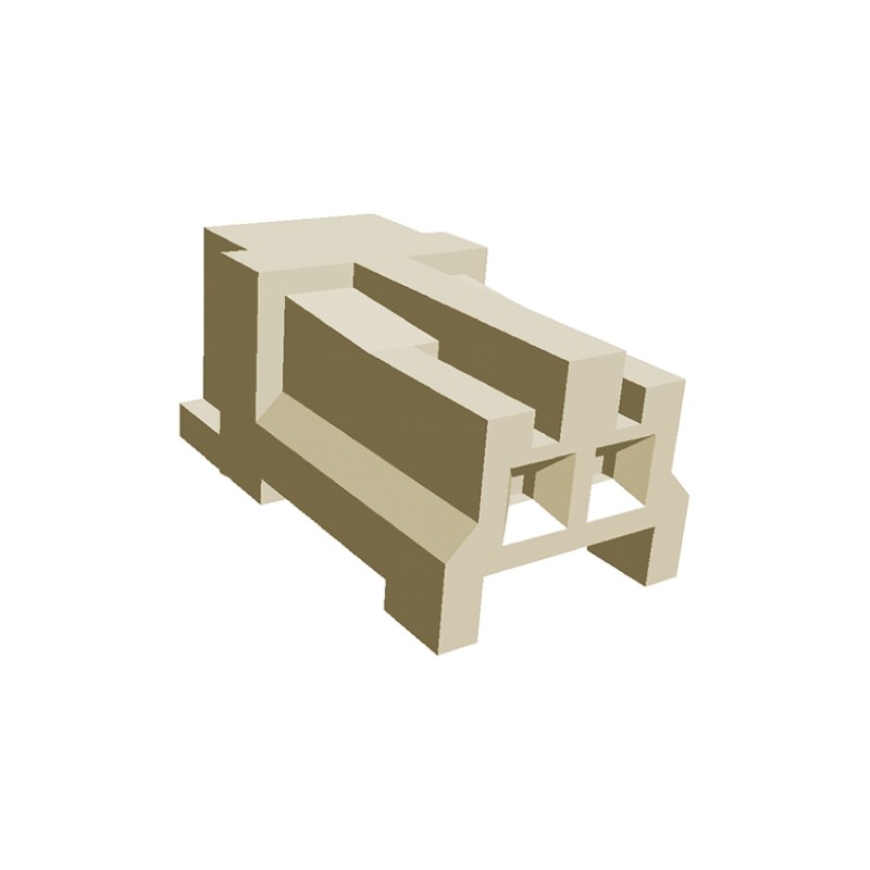 20 pcs - 172053-2 TE Connectivity 2-Way IDC Connector Socket for Cable Mount, 1-Row