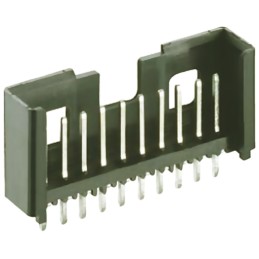 50 pcs - 2,5 MSF/O 06 Lumberg Minimodul Series Straight Through Hole PCB Header, 6 Contact(s), 2.5mm Pitch, 1 Row(s), Shrouded