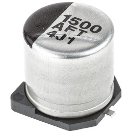 20 pcs - EEEFT1A152AP Panasonic 1500μF Aluminium Electrolytic Capacitor 10V dc, Surface Mount - EEEFT1A152AP