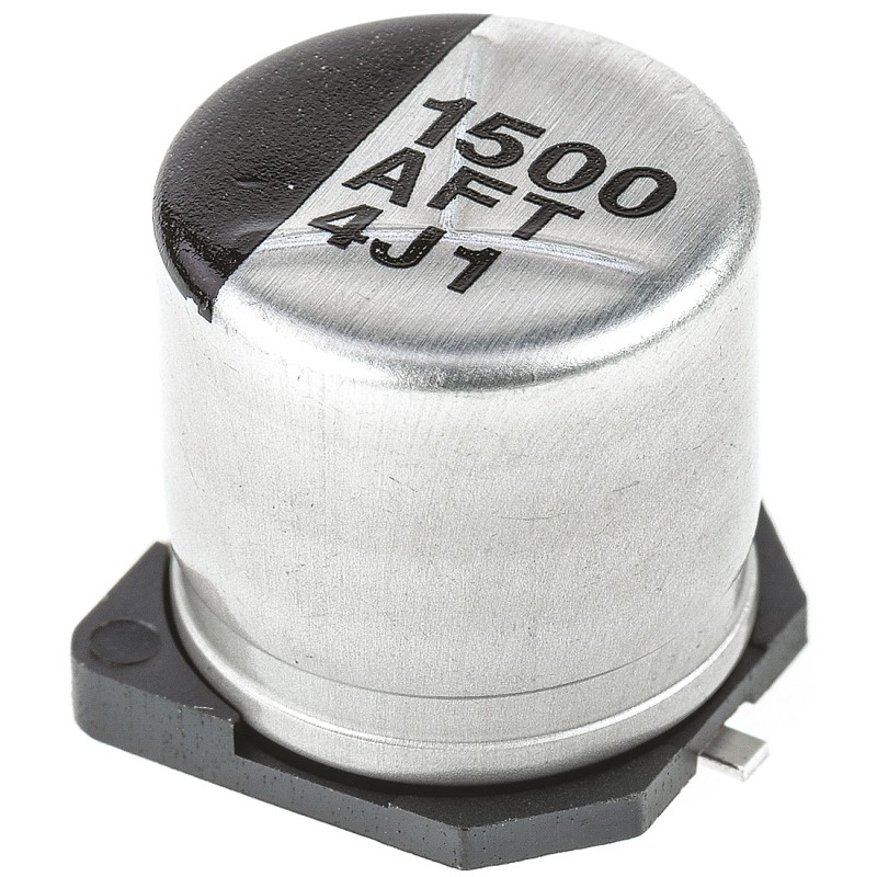 20 pcs - EEEFT1A152AP Panasonic 1500μF Aluminium Electrolytic Capacitor 10V dc, Surface Mount - EEEFT1A152AP