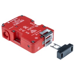 1 pcs - Allen Bradley Guardmaster 440G-TZ Series Solenoid Interlock Switch, Power to Lock, 24V dc, Actuator Included