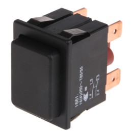 1 pcs - Marquardt Push Button Switch, Momentary, Panel Mount, DPST