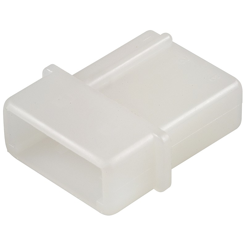 50 pcs - 1-480305-0 TE Connectivity, Commercial MATE-N-LOK Female Connector Housing, 5.08mm Pitch, 3 Way, 1 Row