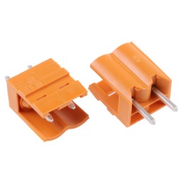 20 pcs - 1521860000 Weidmuller 5.08mm Pitch 2 Way Pluggable Terminal Block, Header, Through Hole, Solder Termination