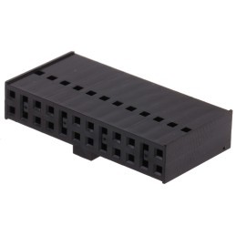 20 pcs - 90142-0024 Molex, C-Grid III Female Connector Housing, 2.54mm Pitch, 24 Way, 2 Row