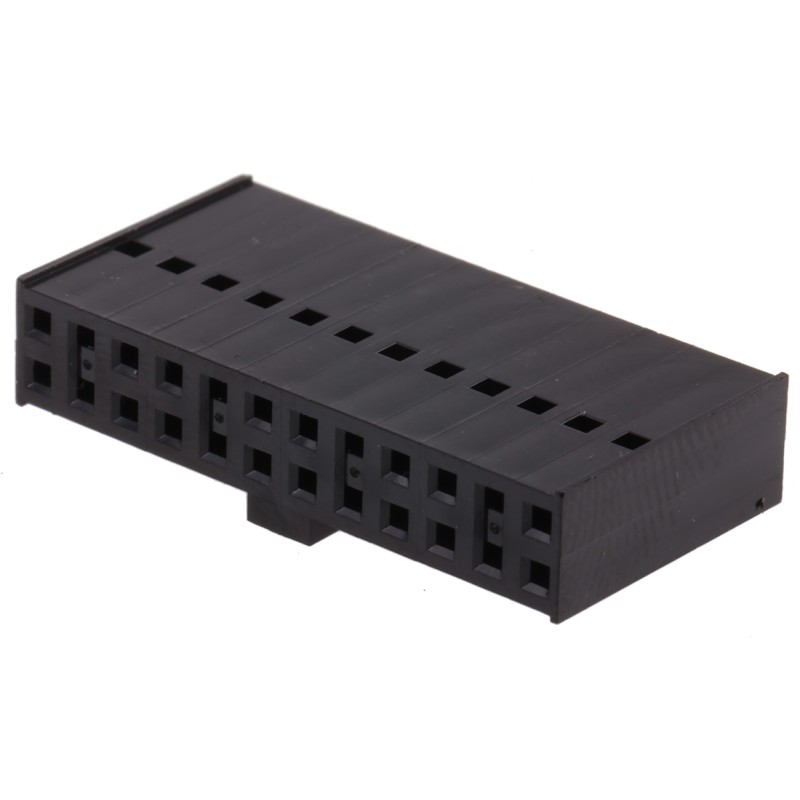 20 pcs - 90142-0024 Molex, C-Grid III Female Connector Housing, 2.54mm Pitch, 24 Way, 2 Row