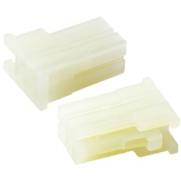 20 pcs - 171201-1 TE Connectivity Male Connector Housing, 5.8mm Pitch, 4 Way, 2 Row