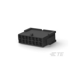 50 pcs - 794615-4 TE Connectivity, Micro MATE-N-LOK Male Connector Housing, 3mm Pitch, 4 Way, 2 Row