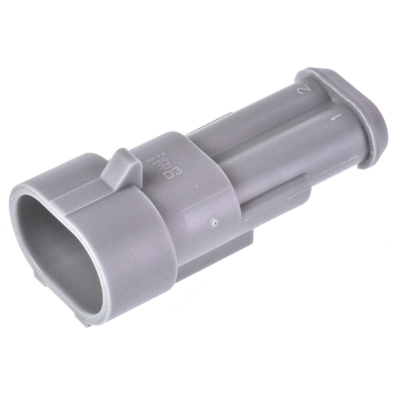 50 pcs - 282104-2 TE Connectivity, AMP Superseal 1.5 Automotive Connector Socket 2 Way