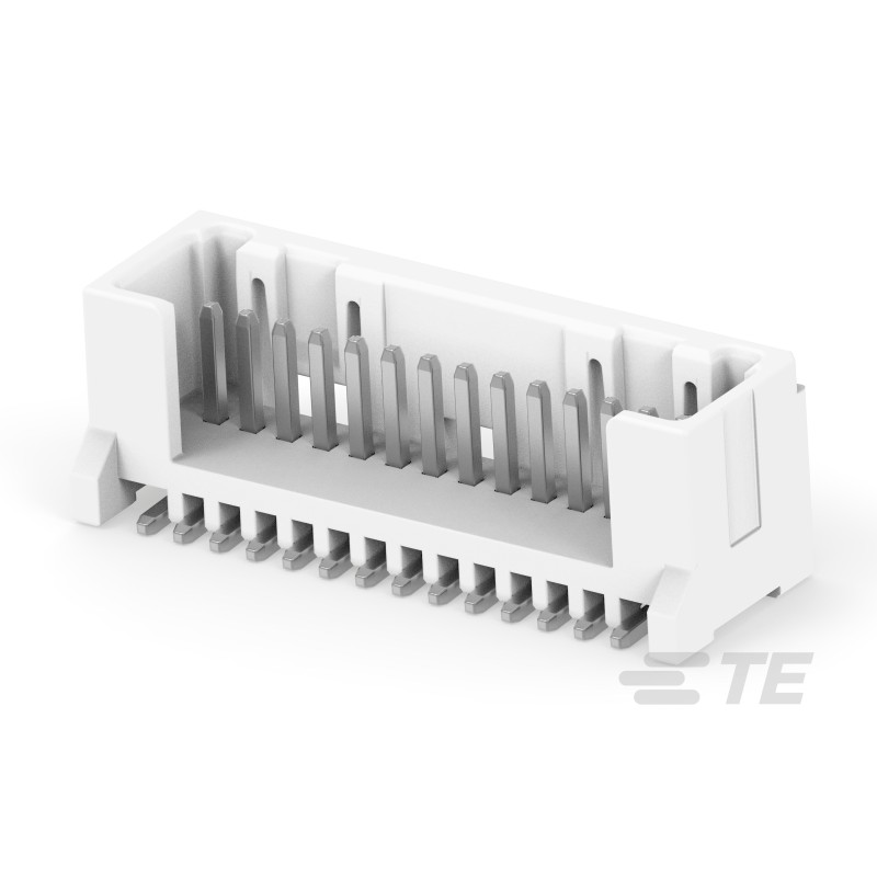 20 pcs - 1-2355091-4 TE Connectivity MICRO CT Series Straight Board Mount PCB Header, 14 Contact(s), 1.2mm Pitch, 1 Row(s)