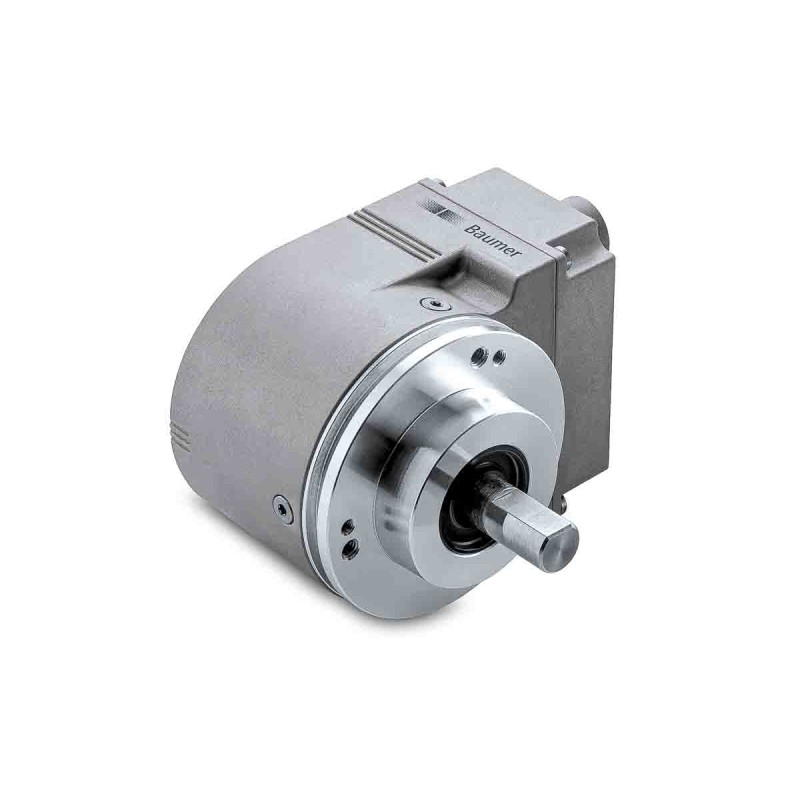 1 pcs - Baumer EAL580 Series Optical Absolute Encoder, Solid Type, 10mm Shaft