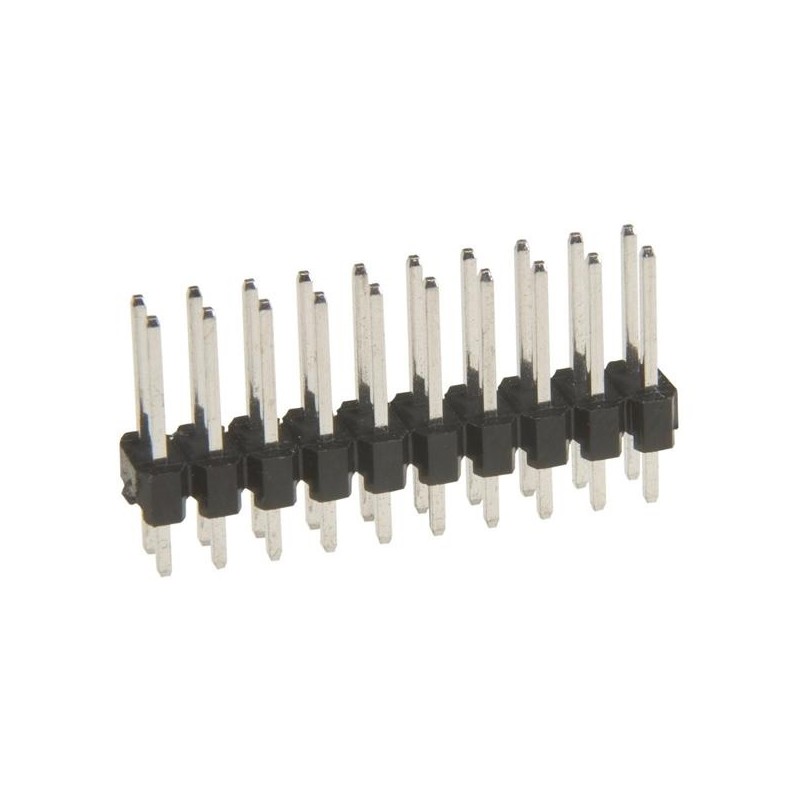 20 pcs - 878341019 Molex C-Grid Series Vertical PCB Header, 10 Contact(s), 2.54mm Pitch, 2 Row(s), Shrouded
