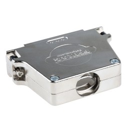 1 pcs - FCT from Molex FMK Series Die Cast Zinc D Sub Backshell, 37 Way, Strain Relief