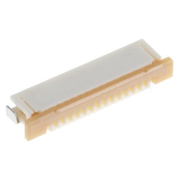 50 pcs - 52271-1469 Molex, Easy-On, 52271 1mm Pitch 14 Way Right Angle Female FPC Connector, ZIF Bottom Contact