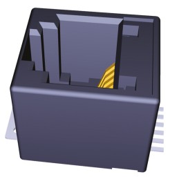 20 pcs - 85513-5114 Molex Modular Plugs - Jacks Series Female RJ12 Connector, Surface Mount, Cat3