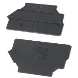 50 pcs - 1SNK508960R0000 Entrelec ES4-SF Series End Section for Use with Terminal Block