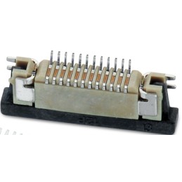 20 pcs - 68711714522 Wurth Elektronik, WR-FPC 0.5mm Pitch 17 Way Horizontal Receptacle FPC Connector, ZIF Bottom Contact
