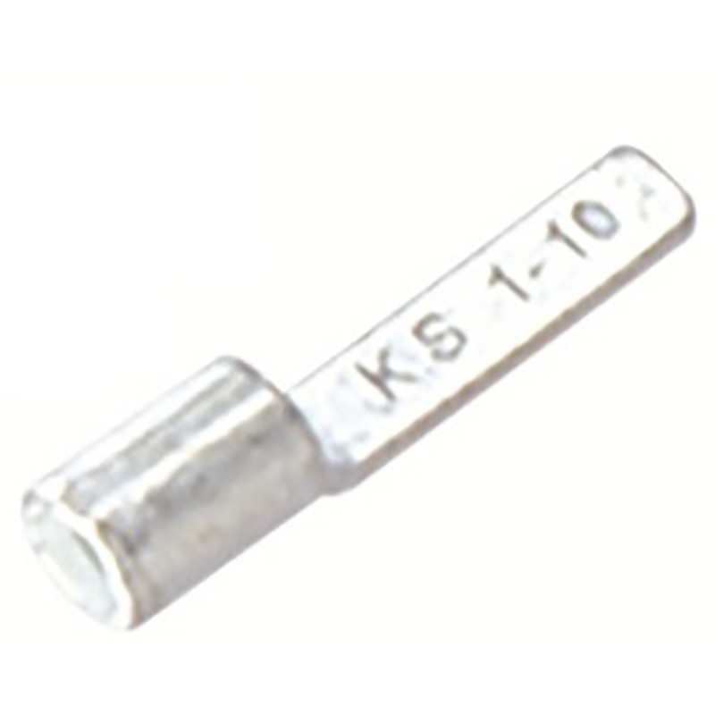 500 pcs - RS PRO Uninsulated Crimp Blade Terminal 10mm Blade Length, 0.5mm² to 1.5mm², 22AWG to 16AWG