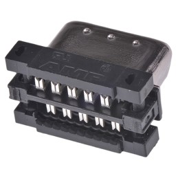 25 pcs - TE Connectivity Male 20 Pin Straight Cable Mount SCSI Connector 1.27mm Pitch, IDC