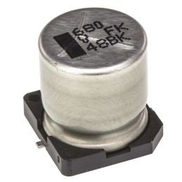 20 pcs - EEVFK1V681Q Panasonic 680μF Aluminium Electrolytic Capacitor 35V dc, Surface Mount - EEVFK1V681Q