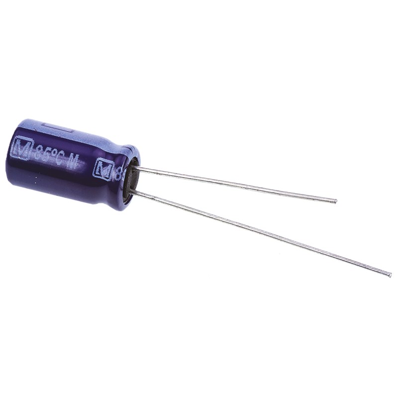 200 pcs - ECA1EM101 Panasonic 100μF Aluminium Electrolytic Capacitor 25V dc, Radial, Through Hole - ECA1EM101