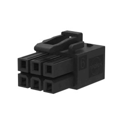 20 pcs - 212514-1008 Molex, Mini-Fit Max Receptacle Housing Plug, 4.2mm Pitch, 8 Way, 2 Row