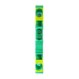 20 pcs - RS PRO Green/Yellow Feed Through Terminal Block, 4mm²