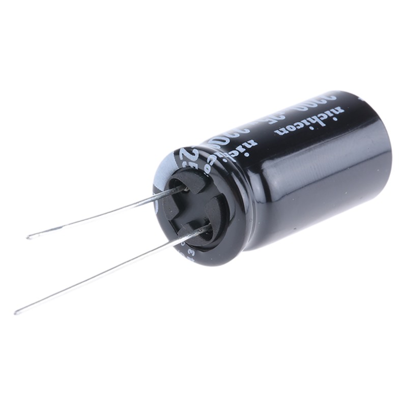 20 pcs - UVY1E222MHD Nichicon 2200μF Aluminium Electrolytic Capacitor 25V dc, Radial, Through Hole - UVY1E222MHD
