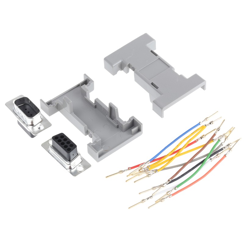 1 pcs - RS PRO D Sub Adapter Male 9 Way D-Sub to Male 9 Way D-Sub