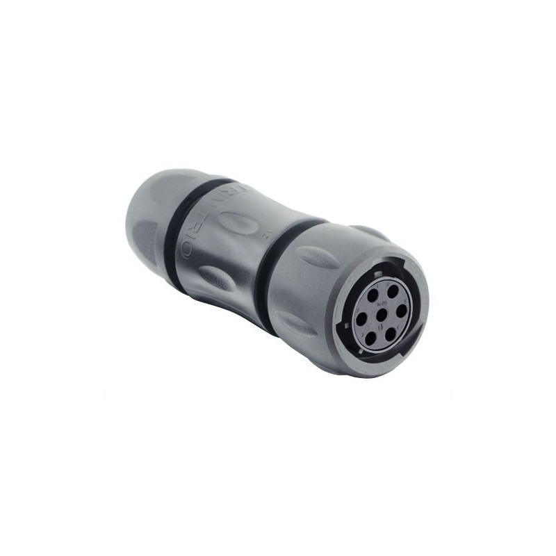 1 pcs - Souriau Circular Connector, 7 Contacts, Cable Mount, Plug