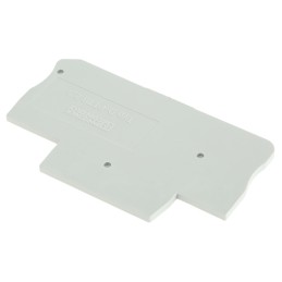 50 pcs - 3211634 Phoenix Contact D-PTTB 2.5 Series End Cover for Use with DIN Rail Terminal Blocks