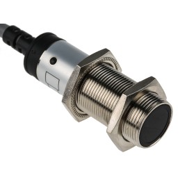 1 pcs - RS PRO Through Beam Photoelectric Sensor, Barrel Sensor, 10 m Detection Range