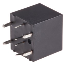 1 pcs - Panasonic PCB Mount Automotive Relay, 12V dc Coil Voltage, 20A Switching Current, DPDT