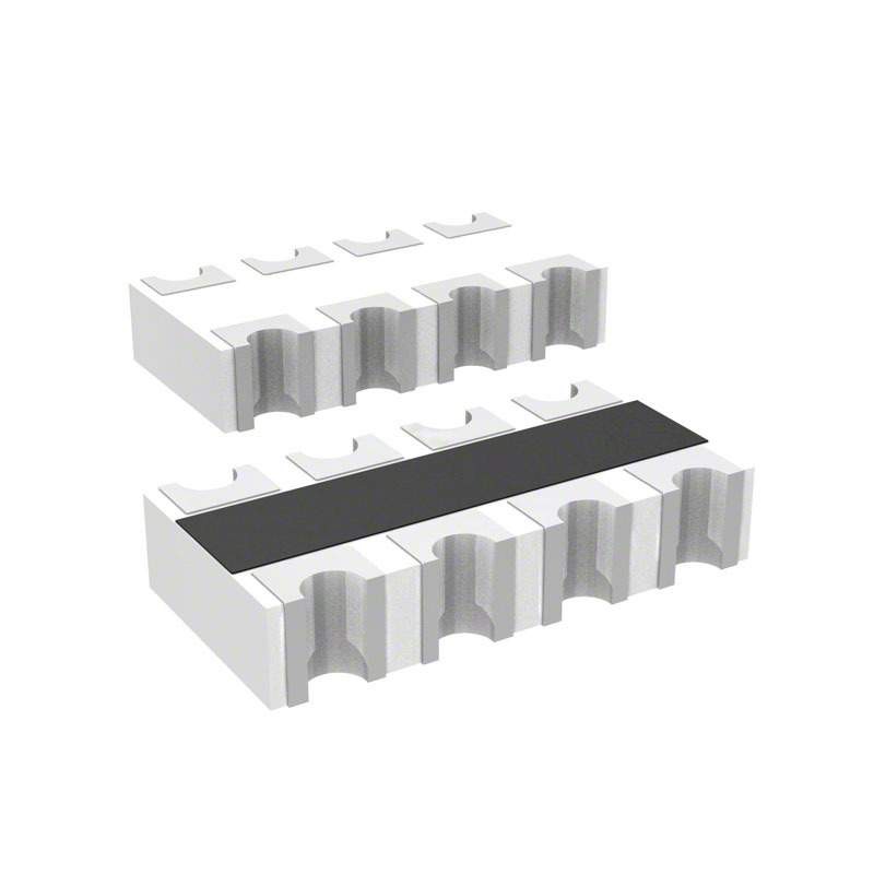 500 pcs - CAT16A-101J4LF Bourns 100Ω Resistor Array, 4 Resistors, 0.25W total, 1206 (3216M), Concave